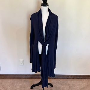 Navy cardigan